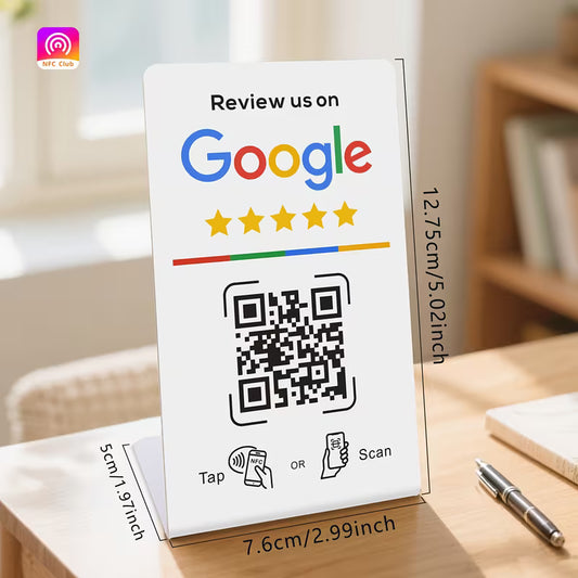 Google Review Stand